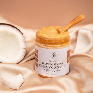 A gentle exfoliating and brightening scrub for soft, radiant, even-toned skin.